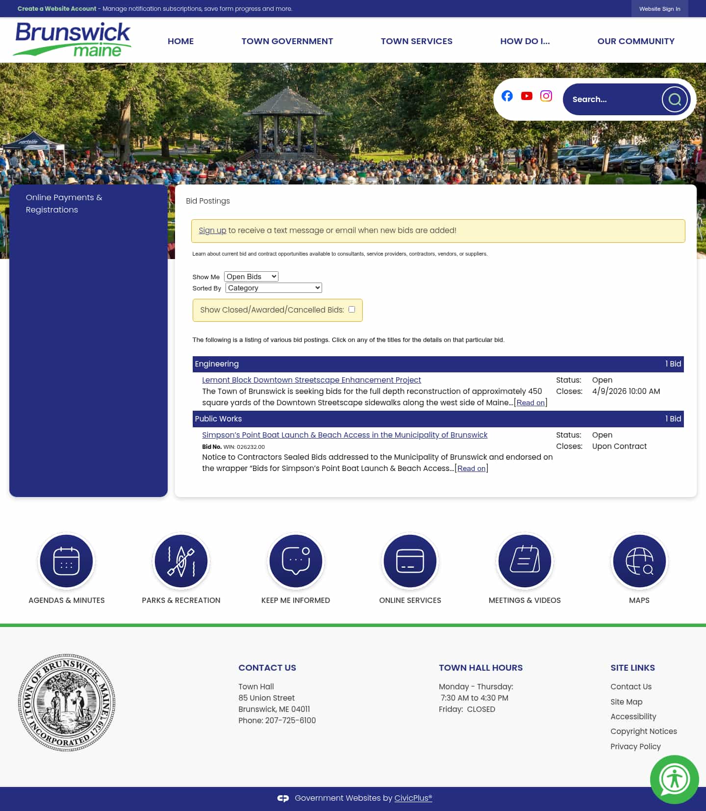 Latest website image capture