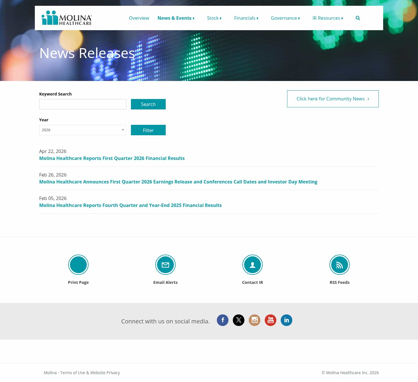 Latest website image capture