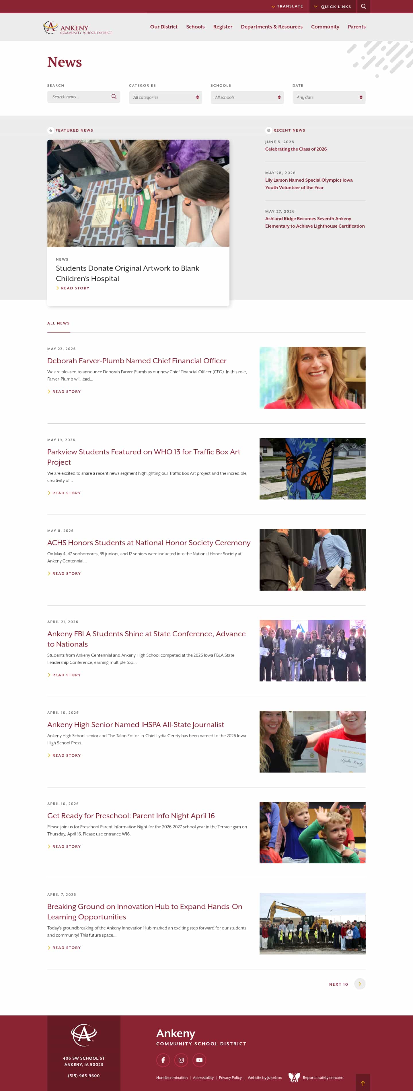 Latest website image capture
