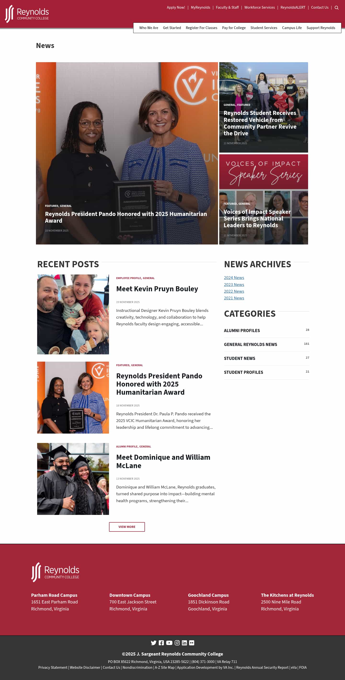 Latest website image capture