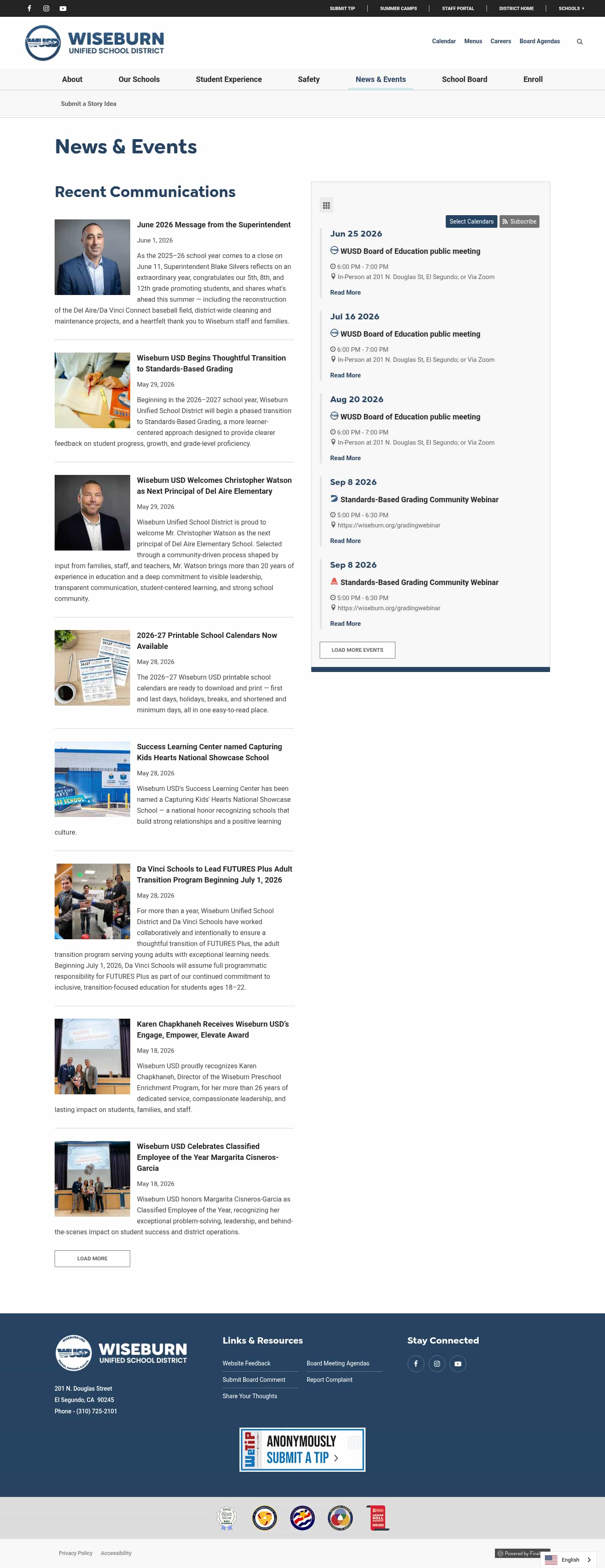 Latest website image capture