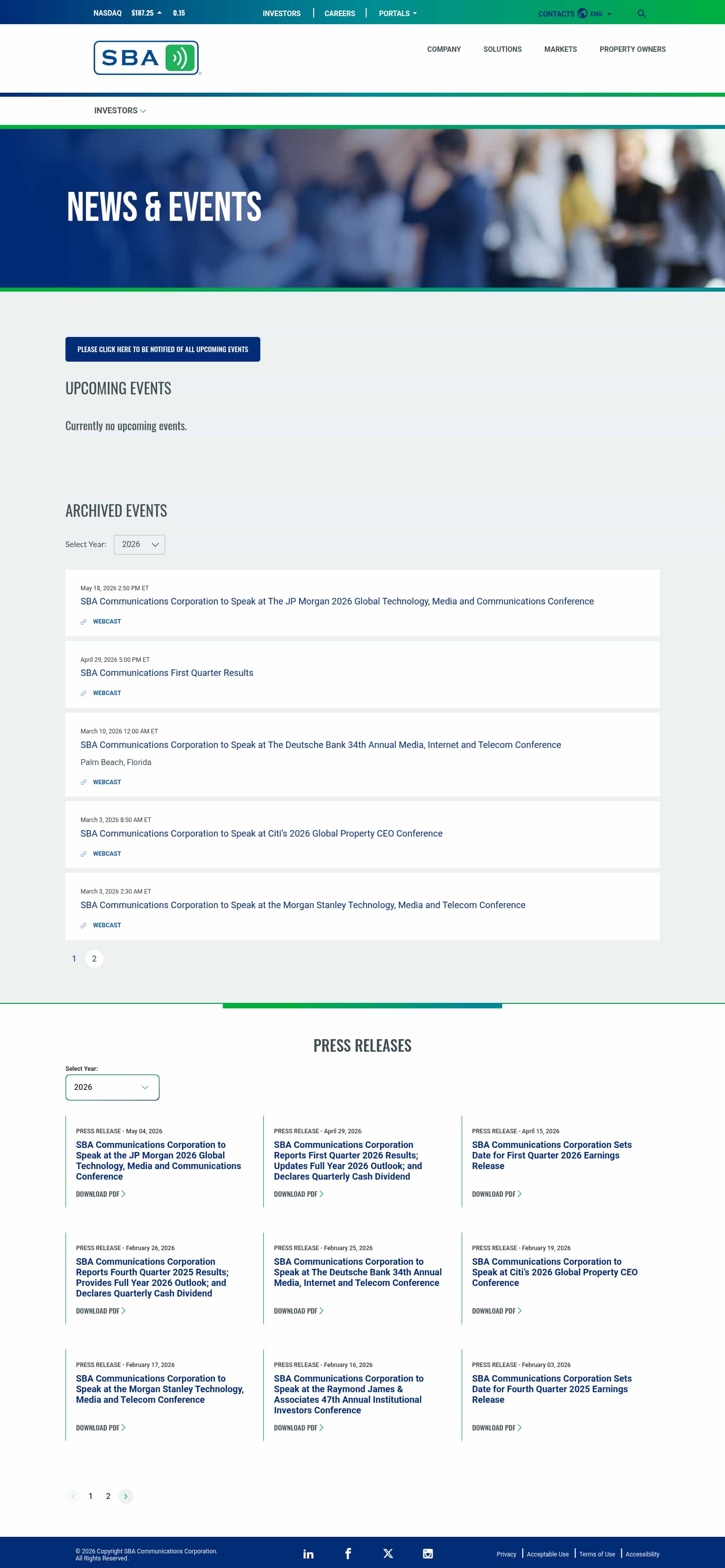 Latest website image capture