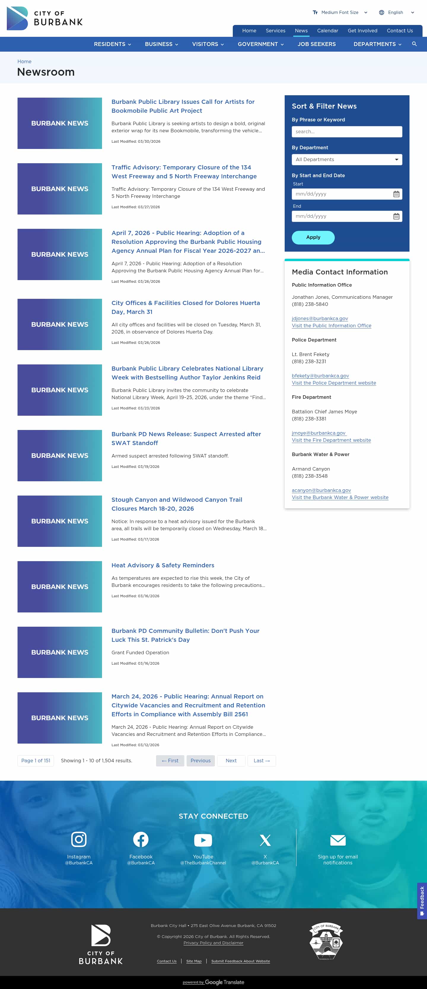 Latest website image capture