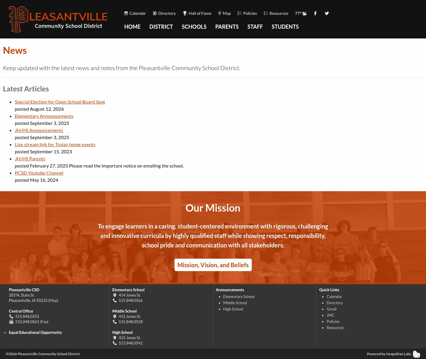 Latest website image capture