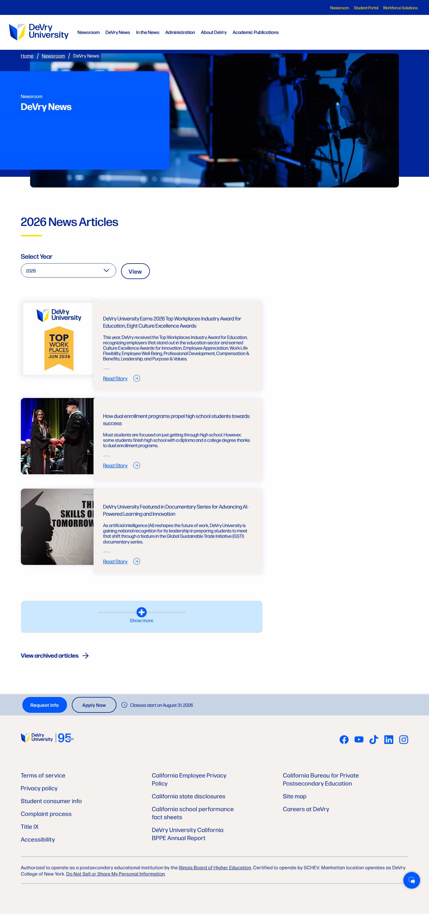 Latest website image capture