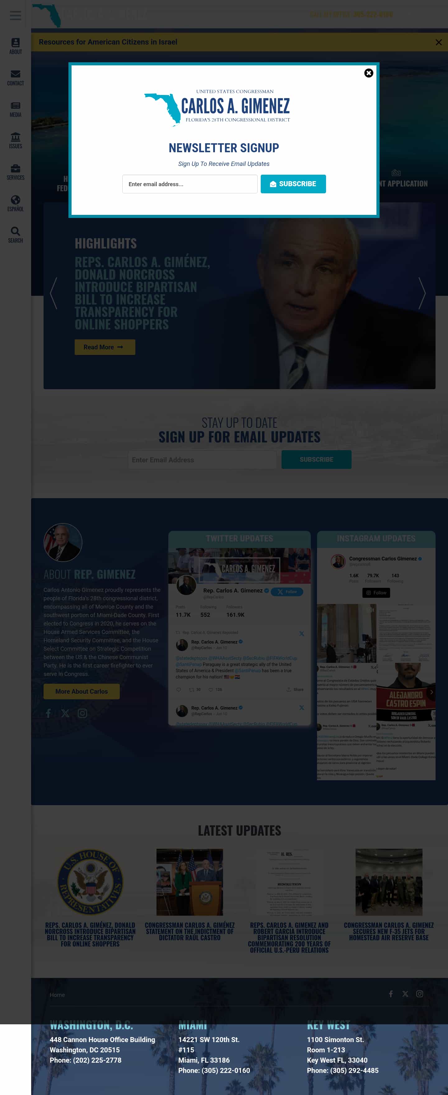 Latest website image capture