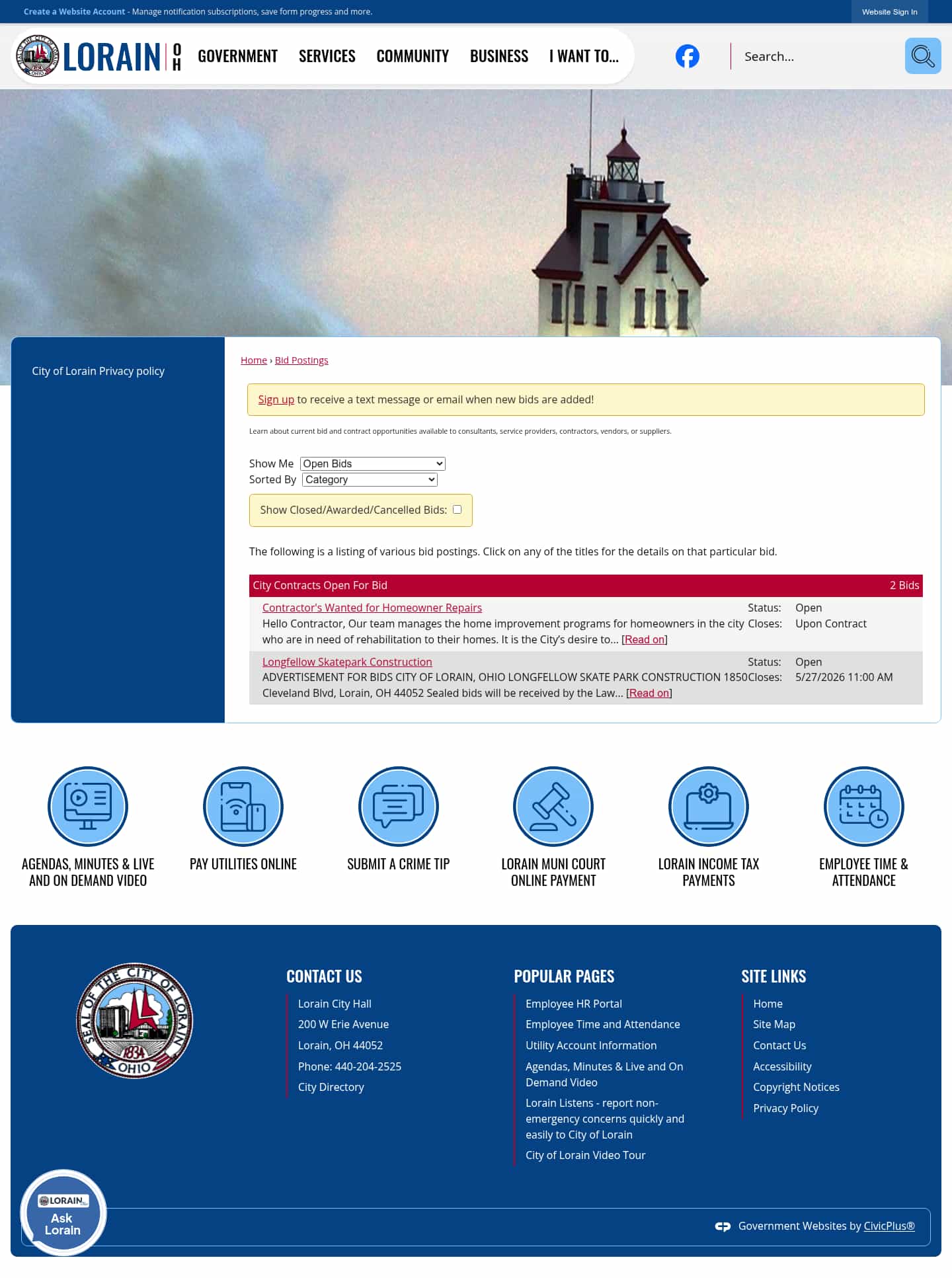 Latest website image capture