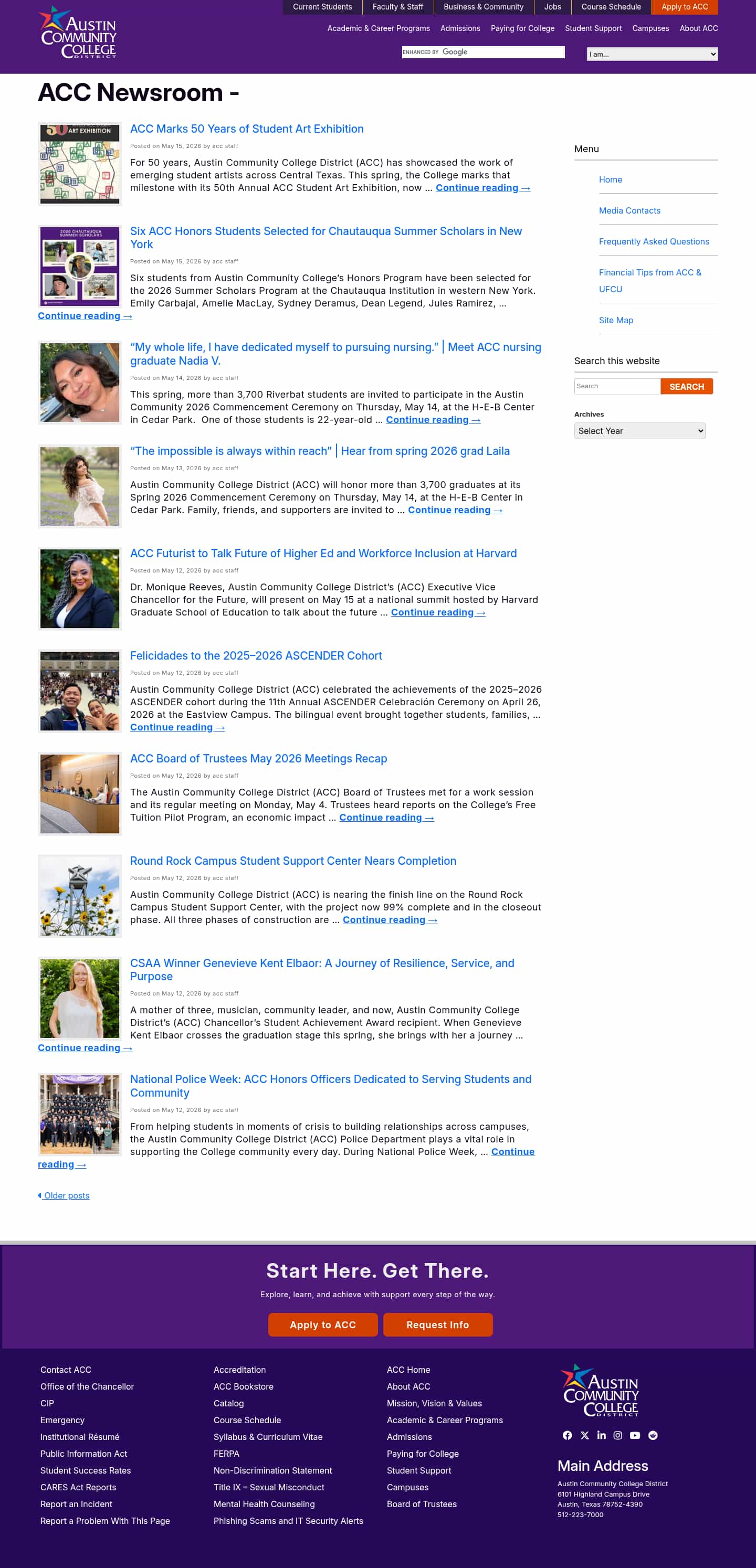 Latest website image capture