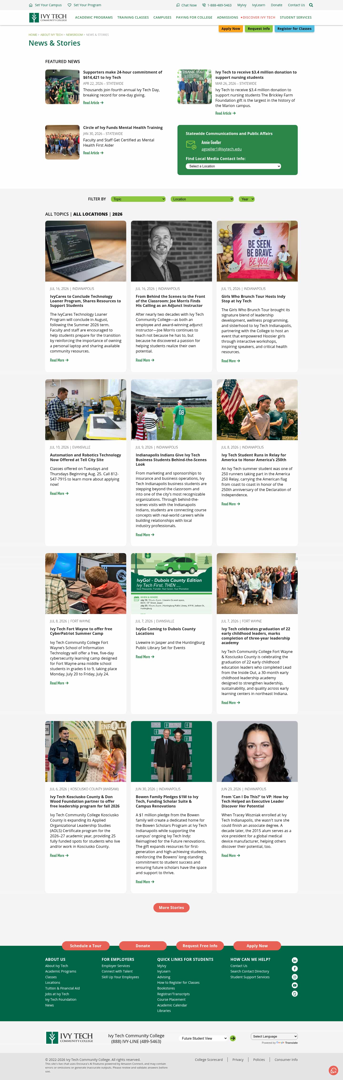 Latest website image capture