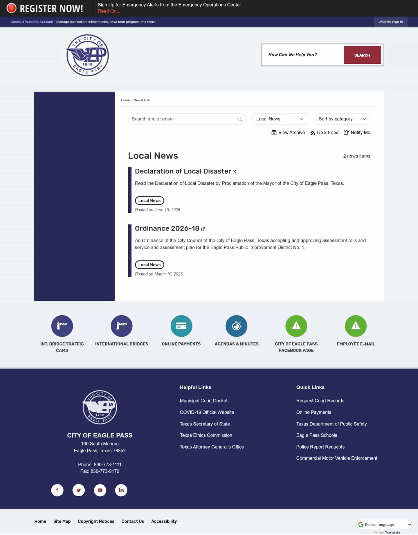 Latest website image capture