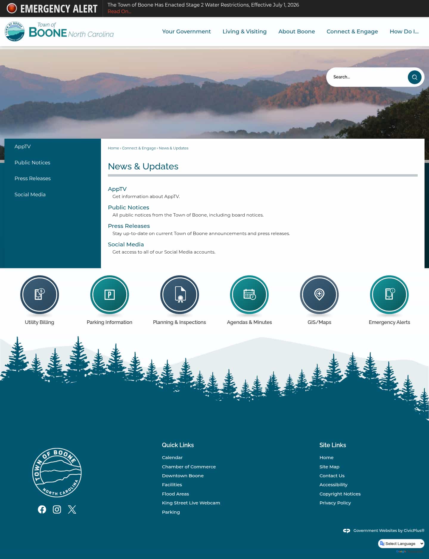 Latest website image capture