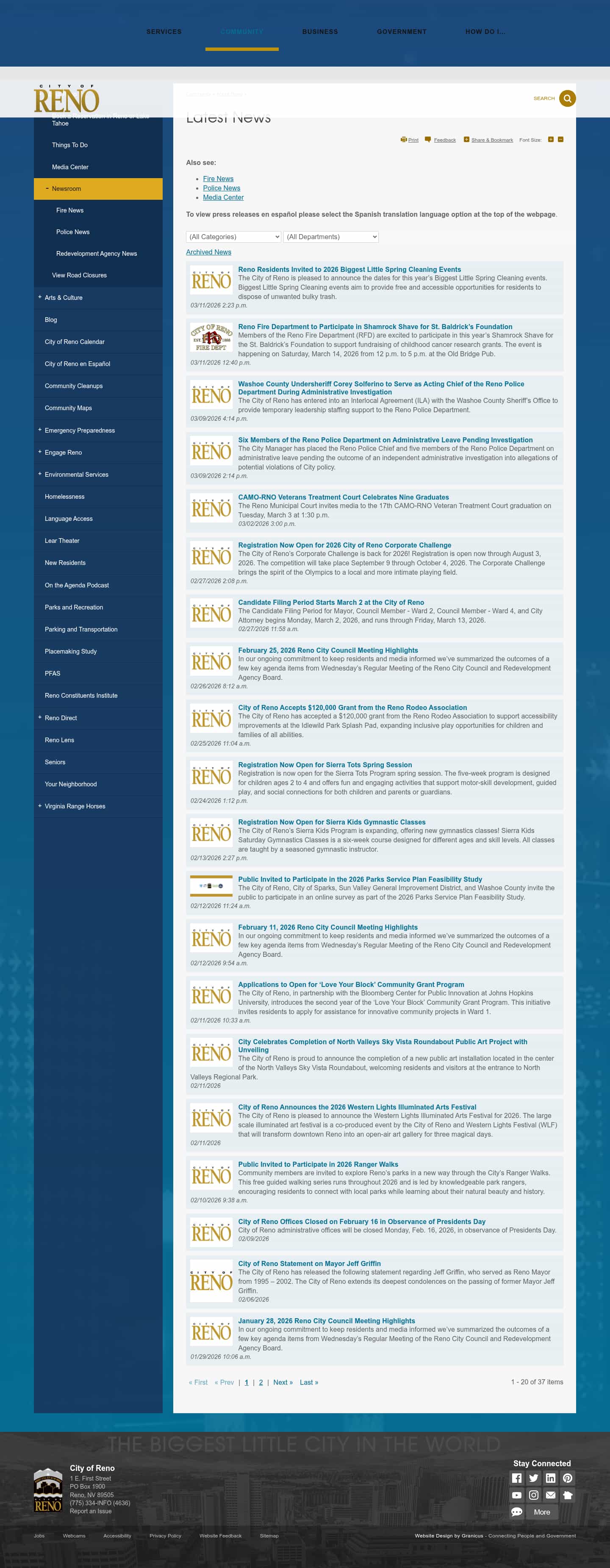 Latest website image capture