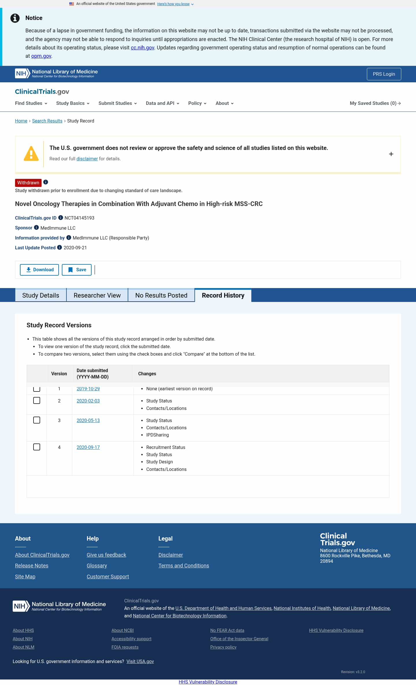 Latest website image capture