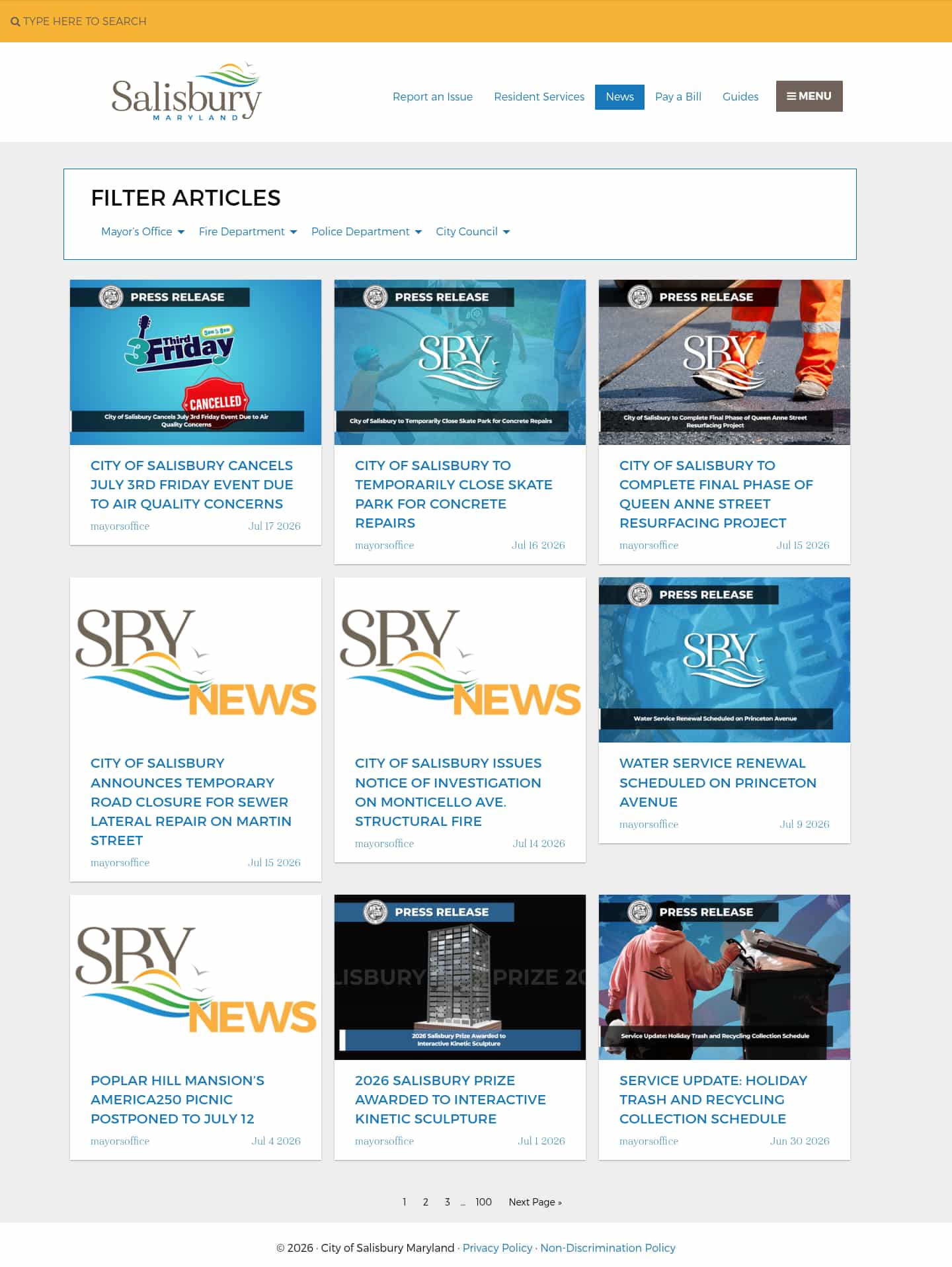 Latest website image capture