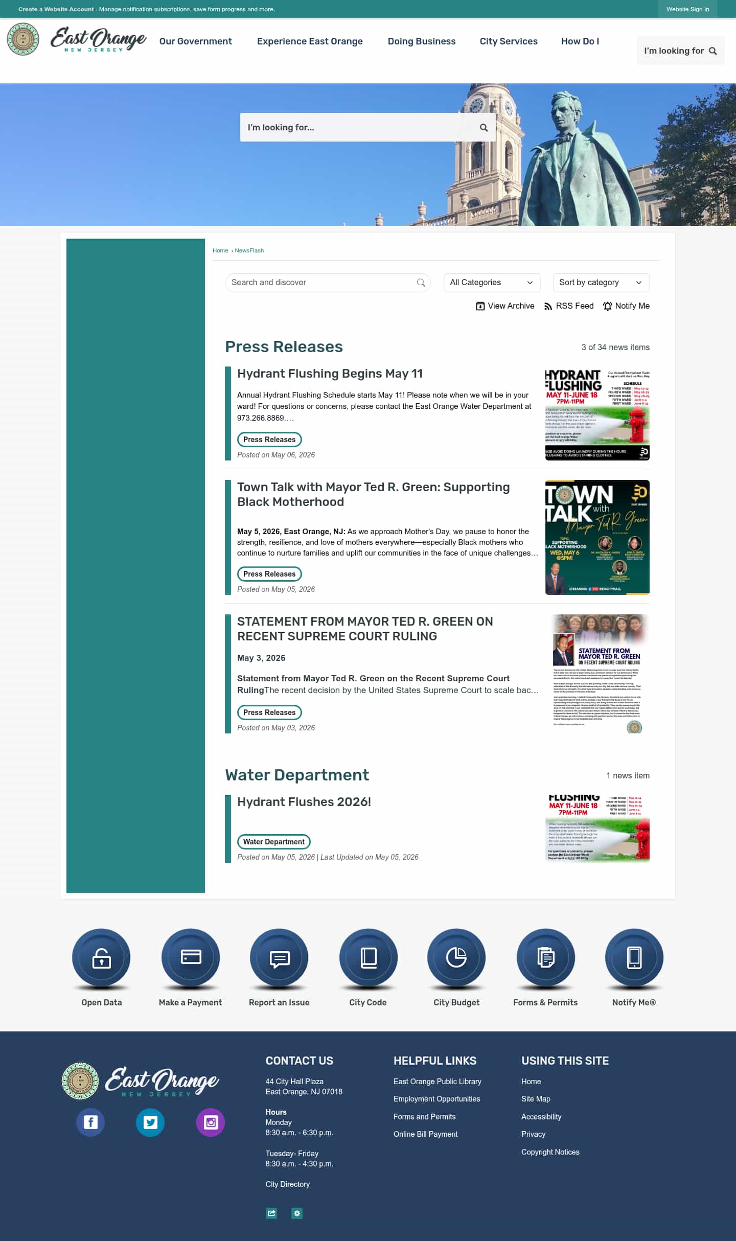 Latest website image capture