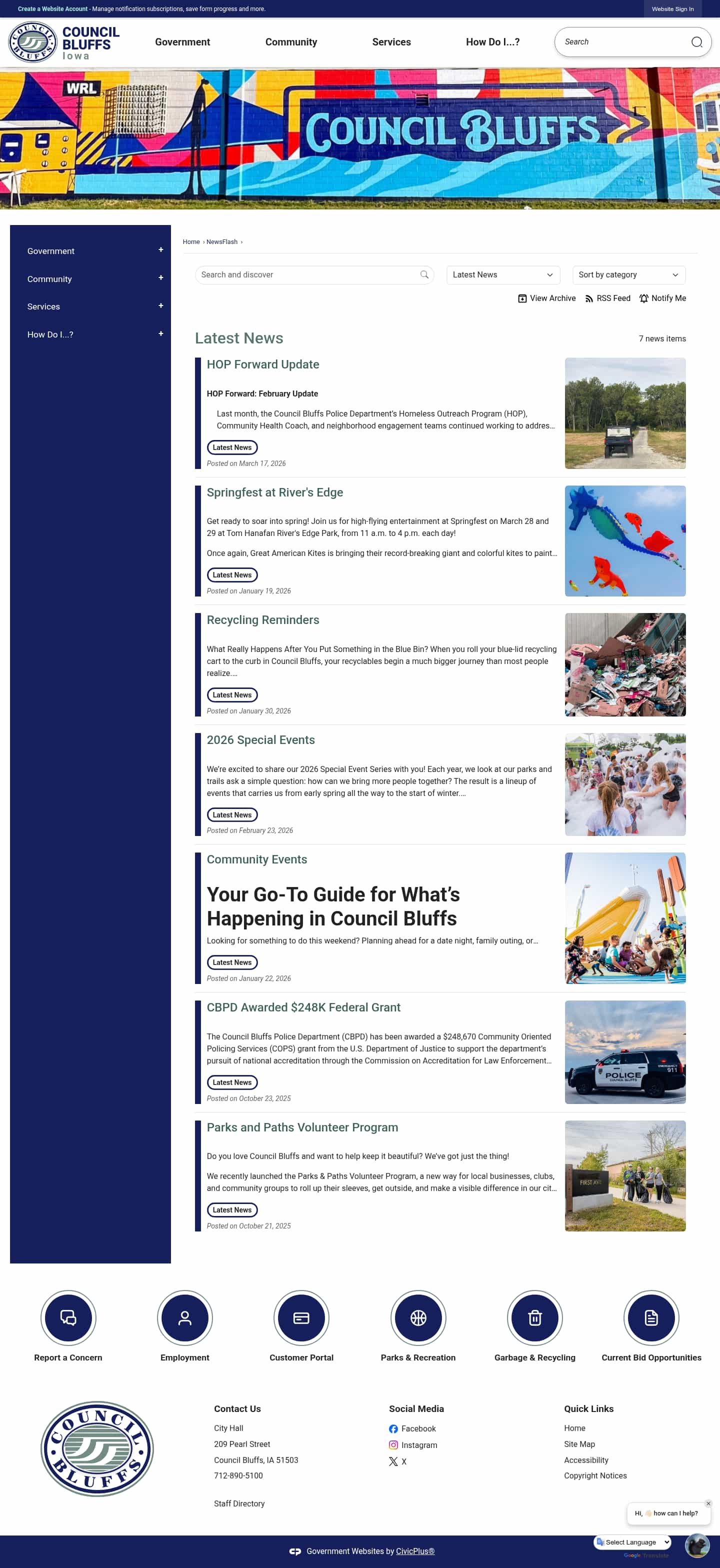 Latest website image capture