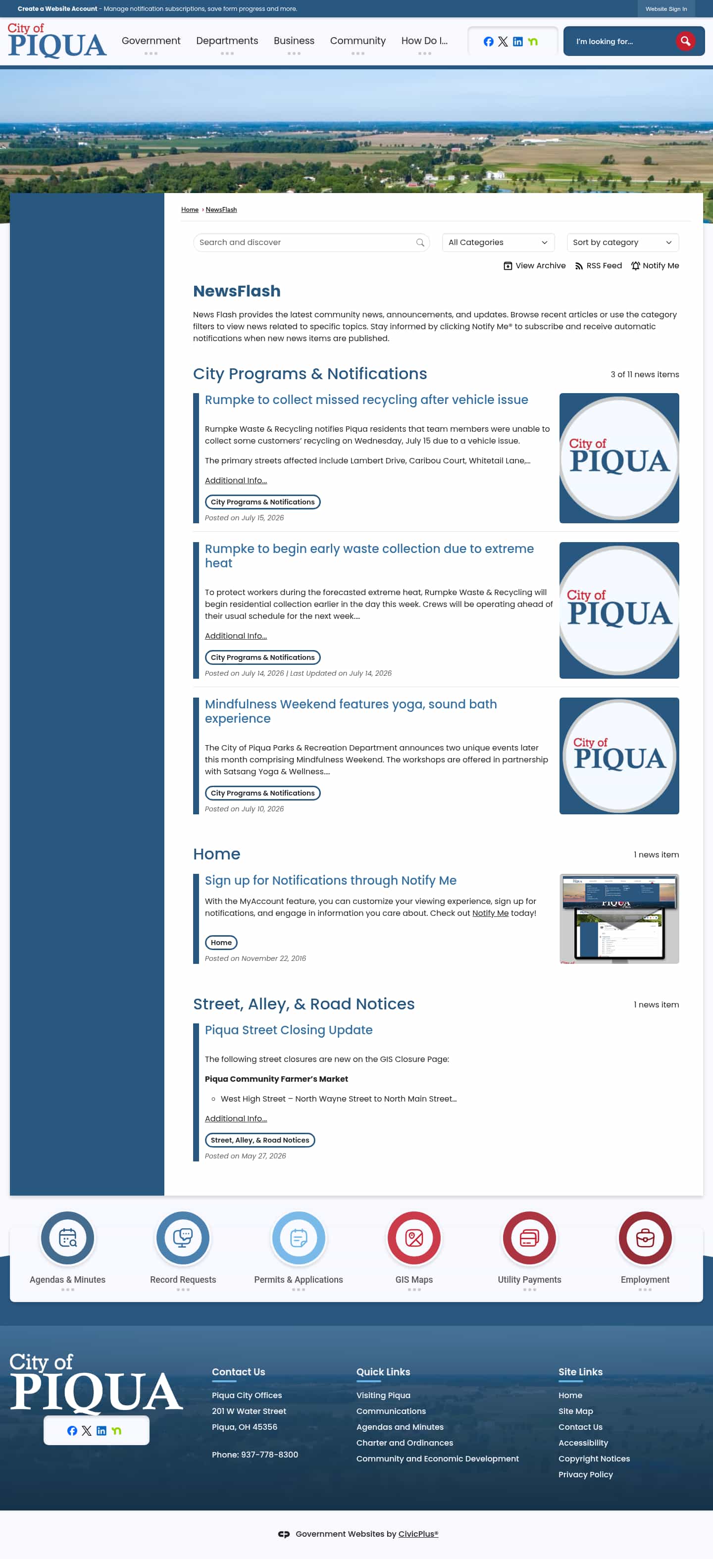 Latest website image capture