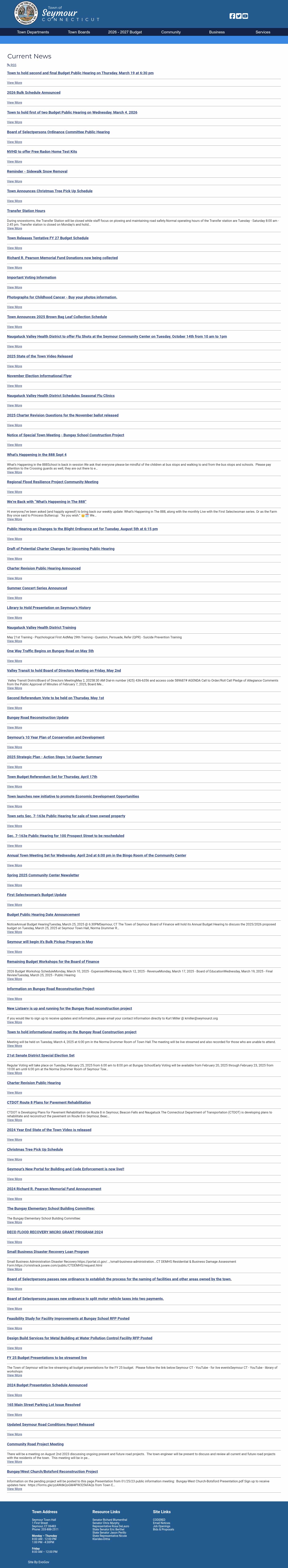 Latest website image capture