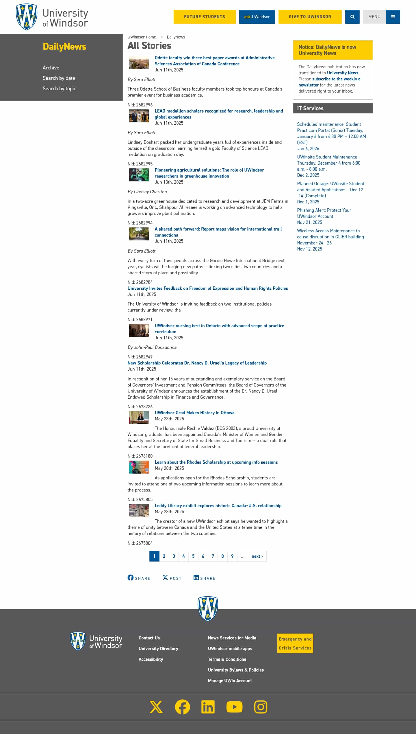 Latest website image capture