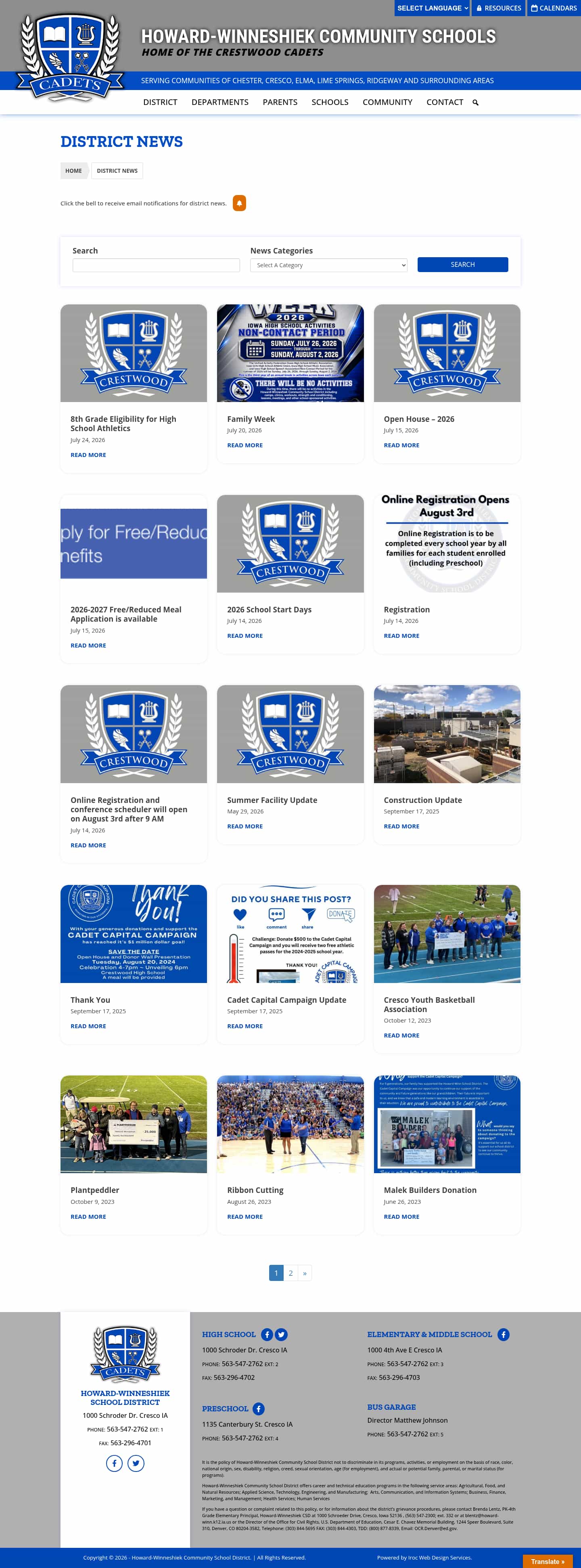 Latest website image capture