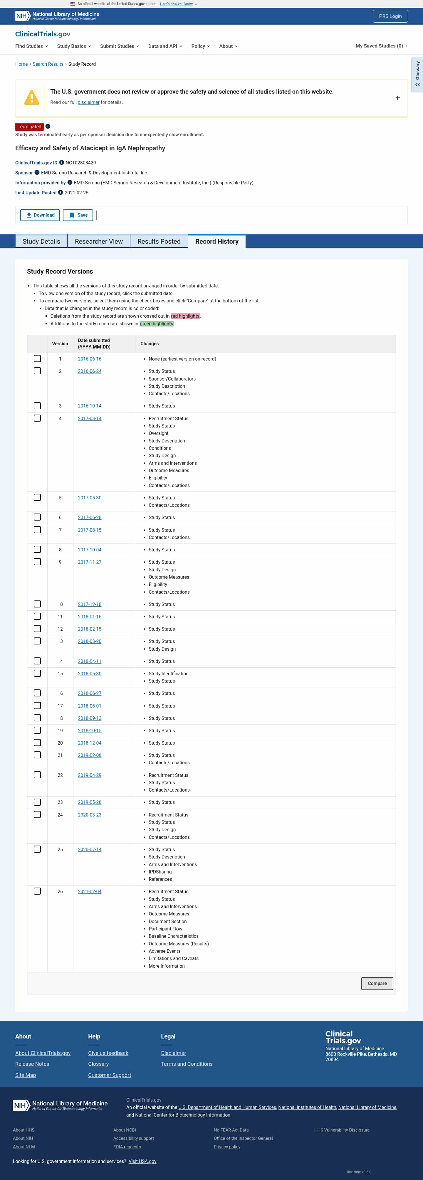 Latest website image capture