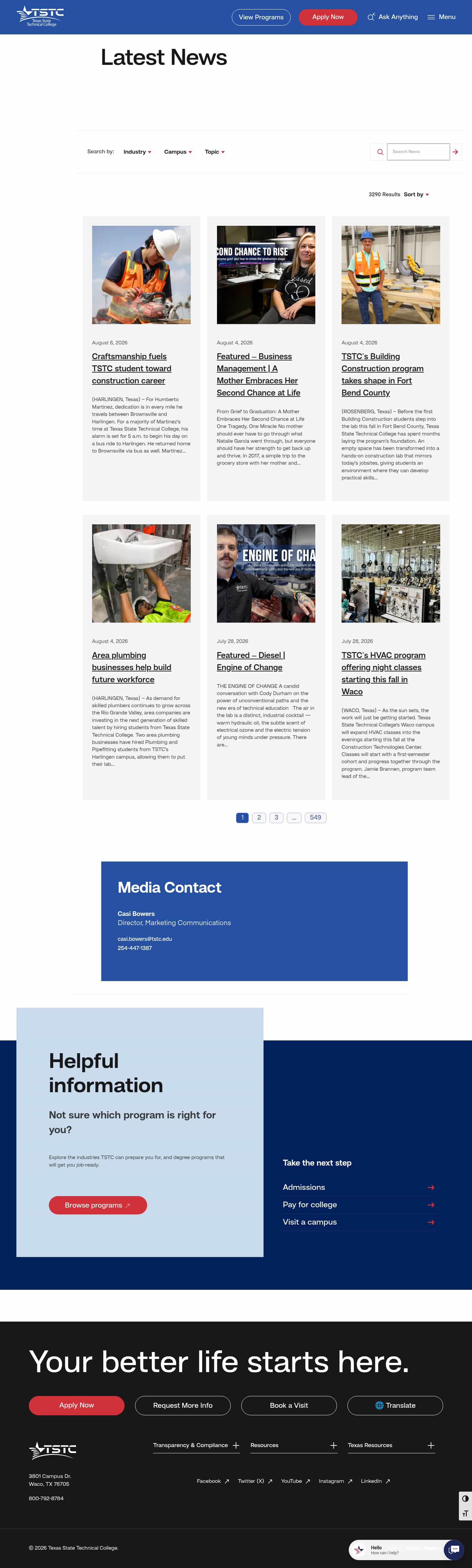 Latest website image capture