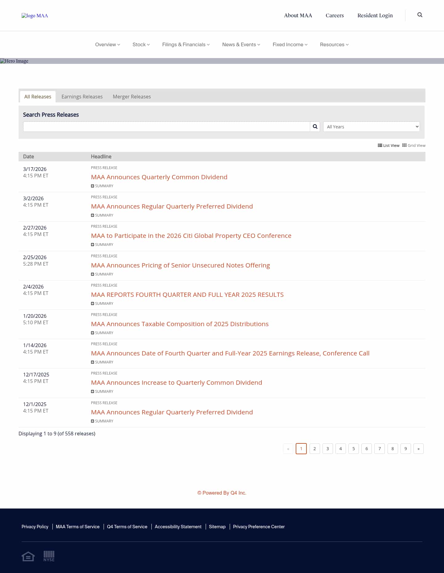 Latest website image capture