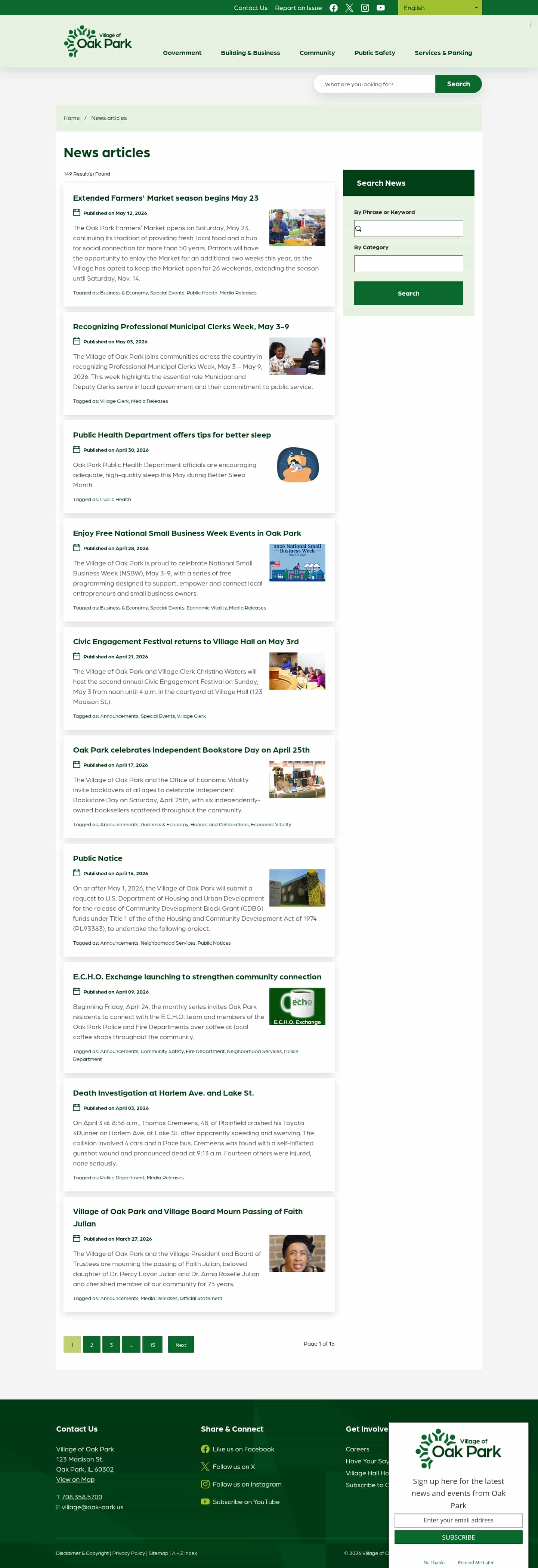 Latest website image capture