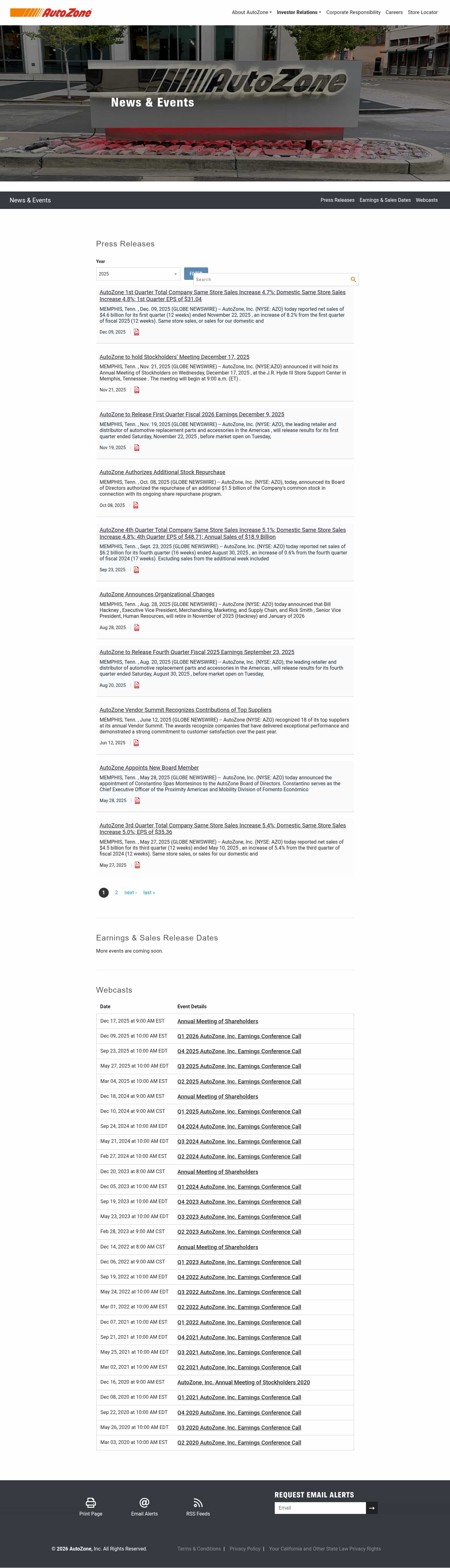 Latest website image capture