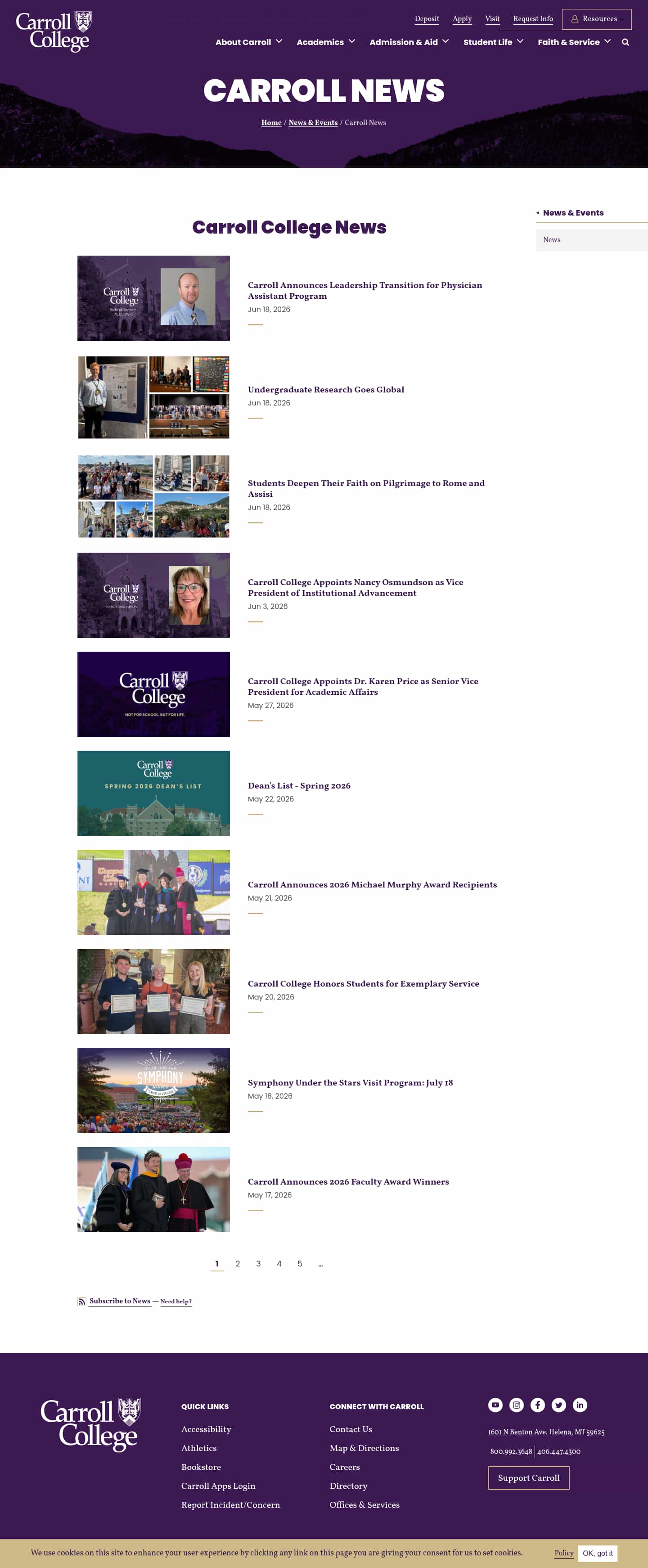 Latest website image capture