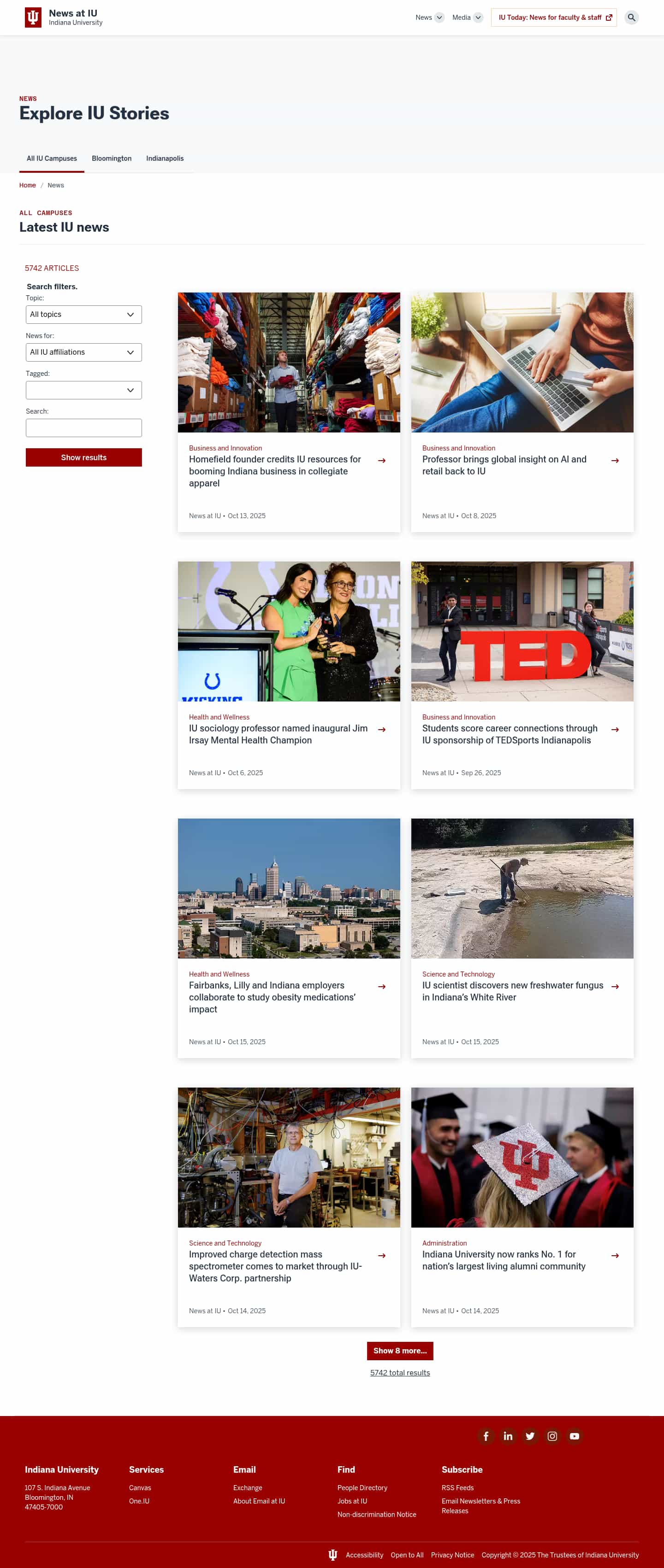 Latest website image capture