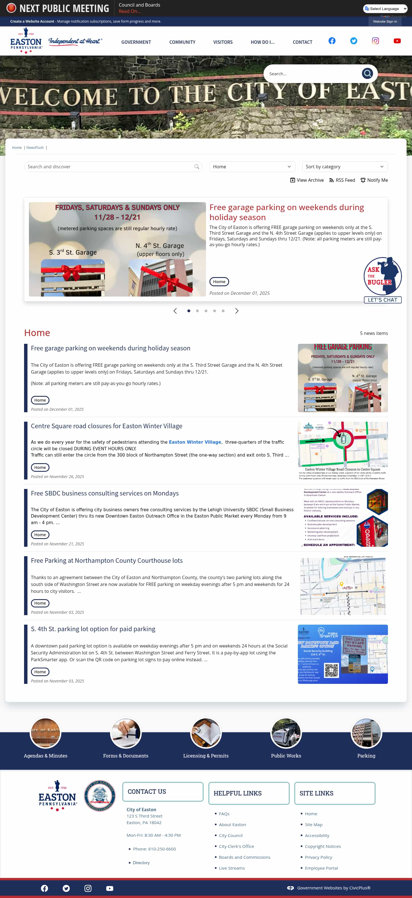 Latest website image capture