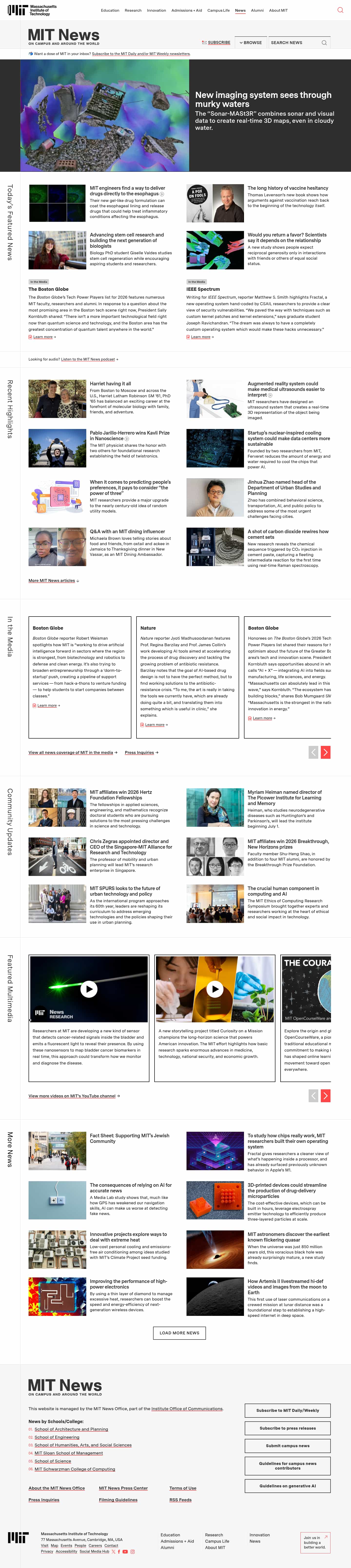 Latest website image capture