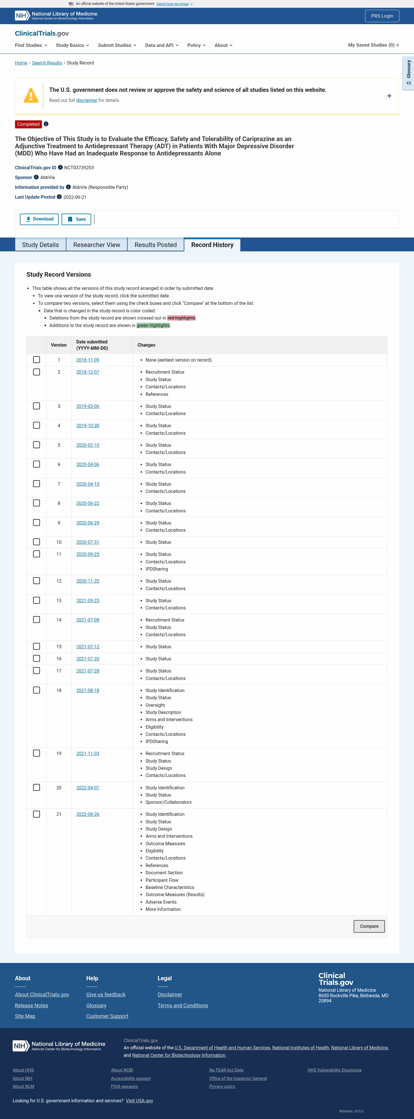 Latest website image capture