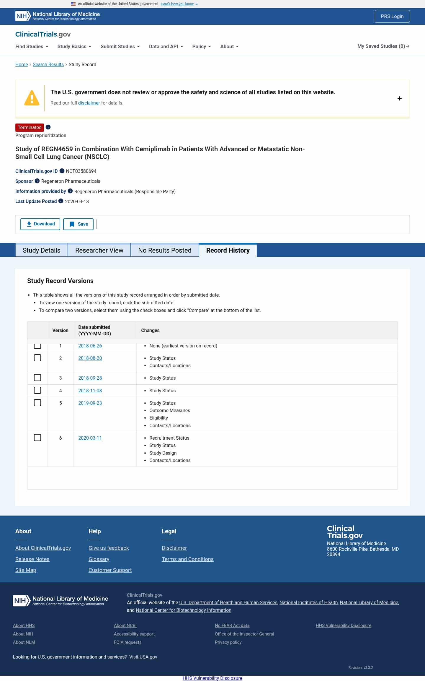 Latest website image capture