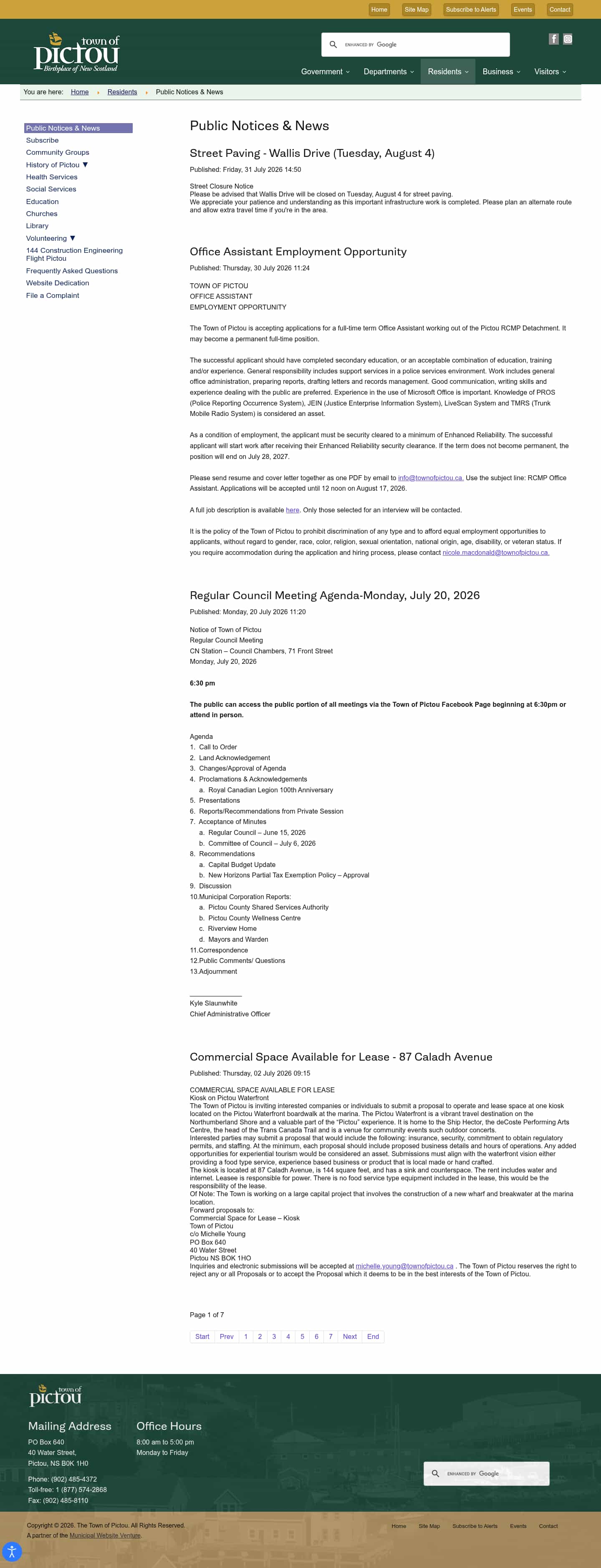 Latest website image capture
