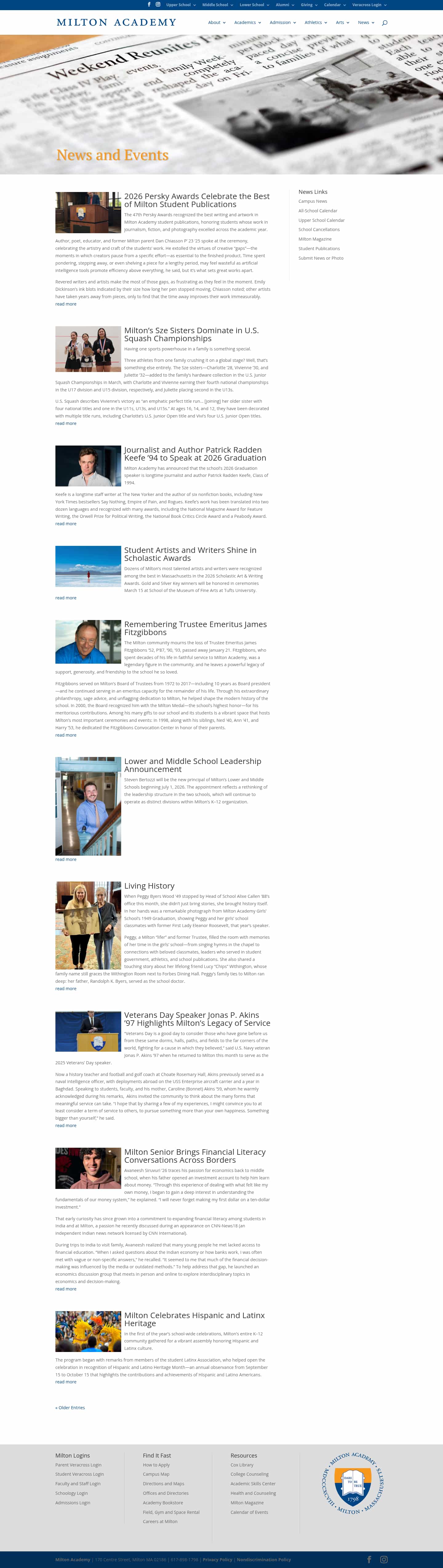 Latest website image capture