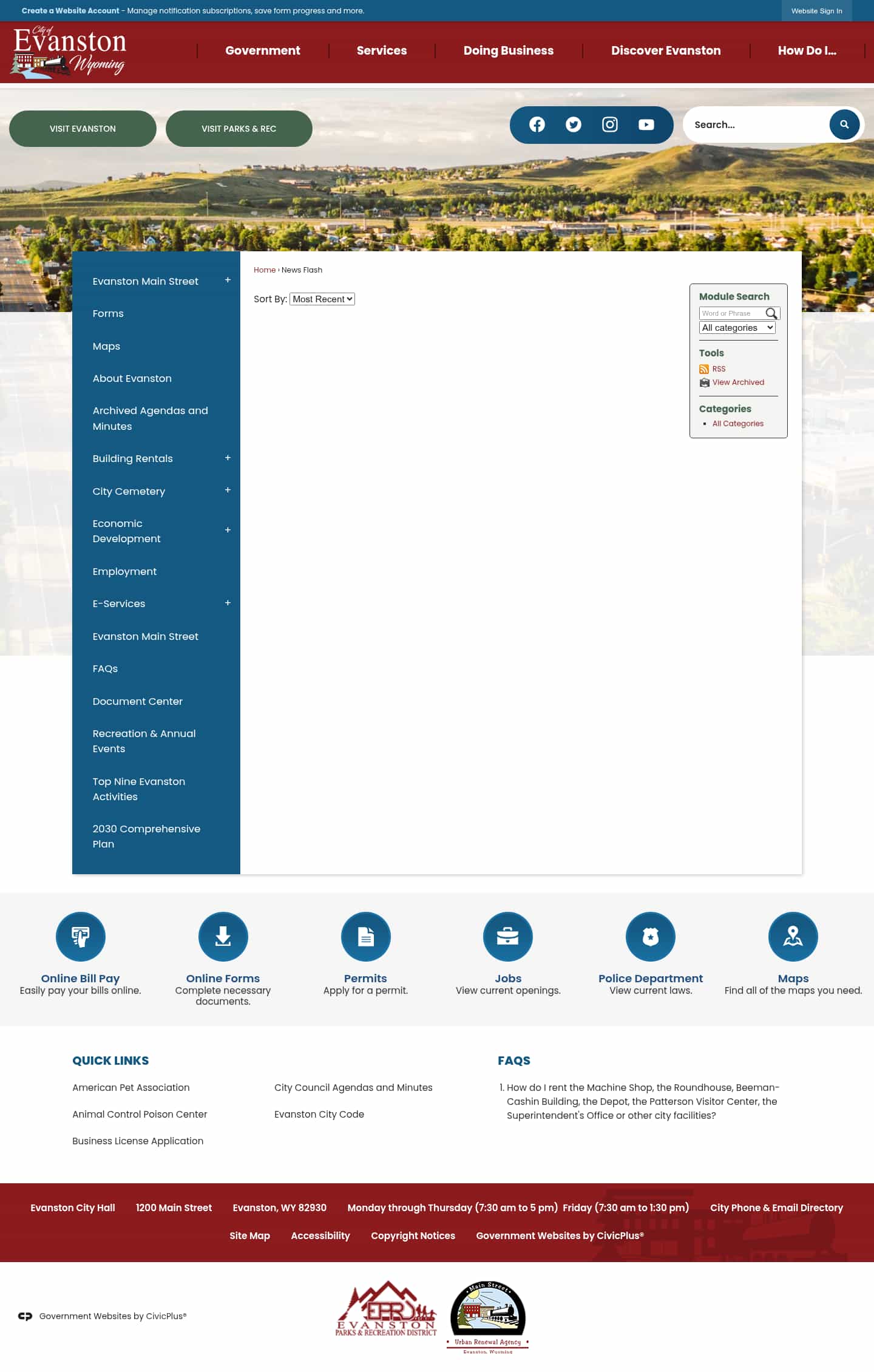 Latest website image capture