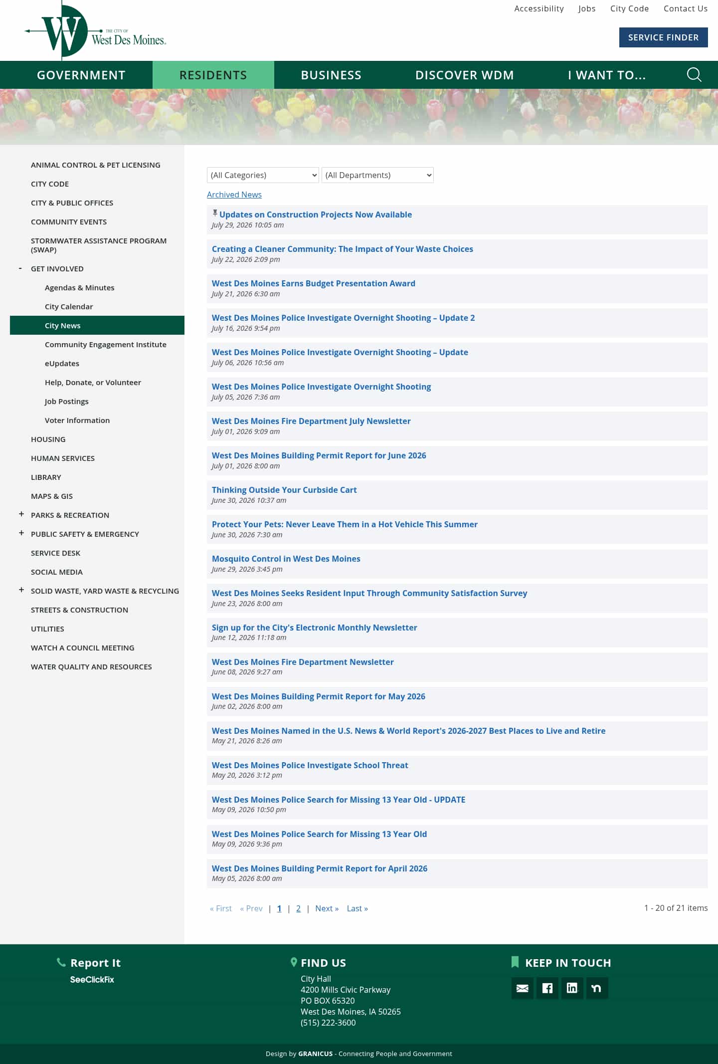 Latest website image capture