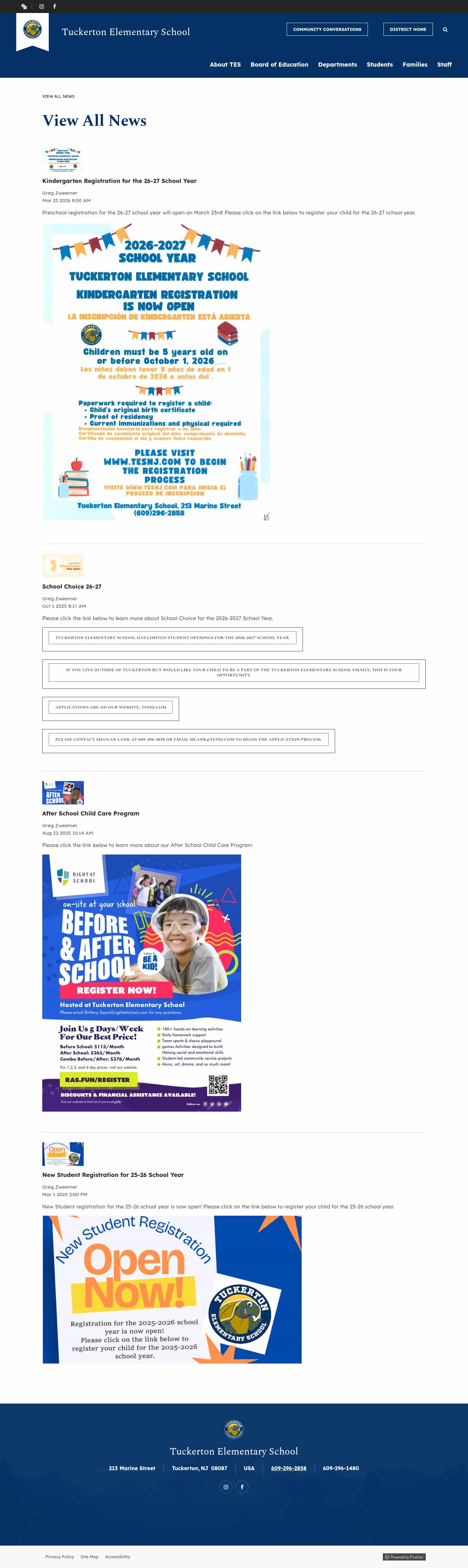 Latest website image capture