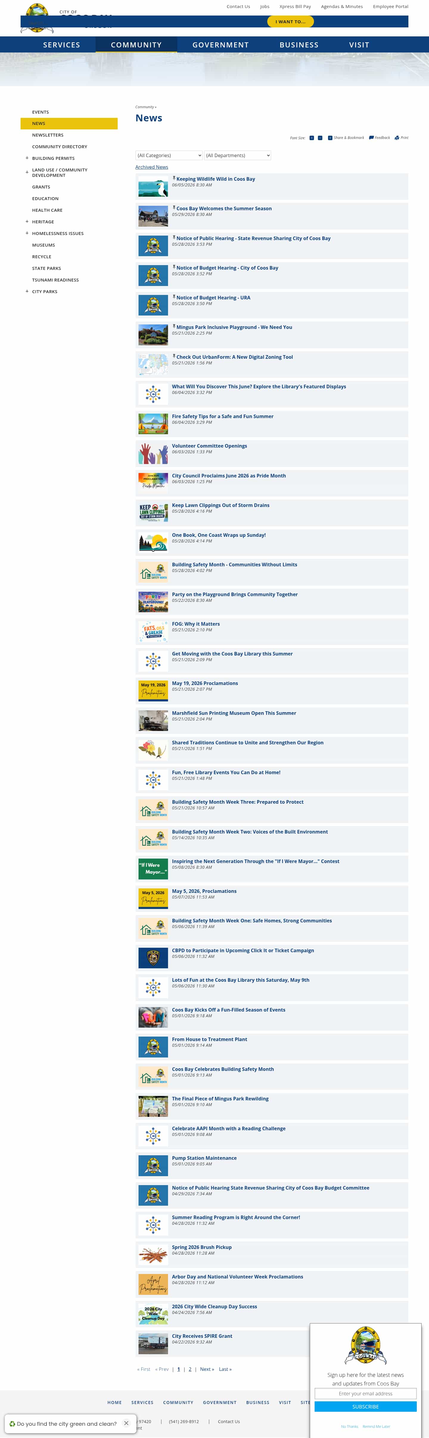 Latest website image capture