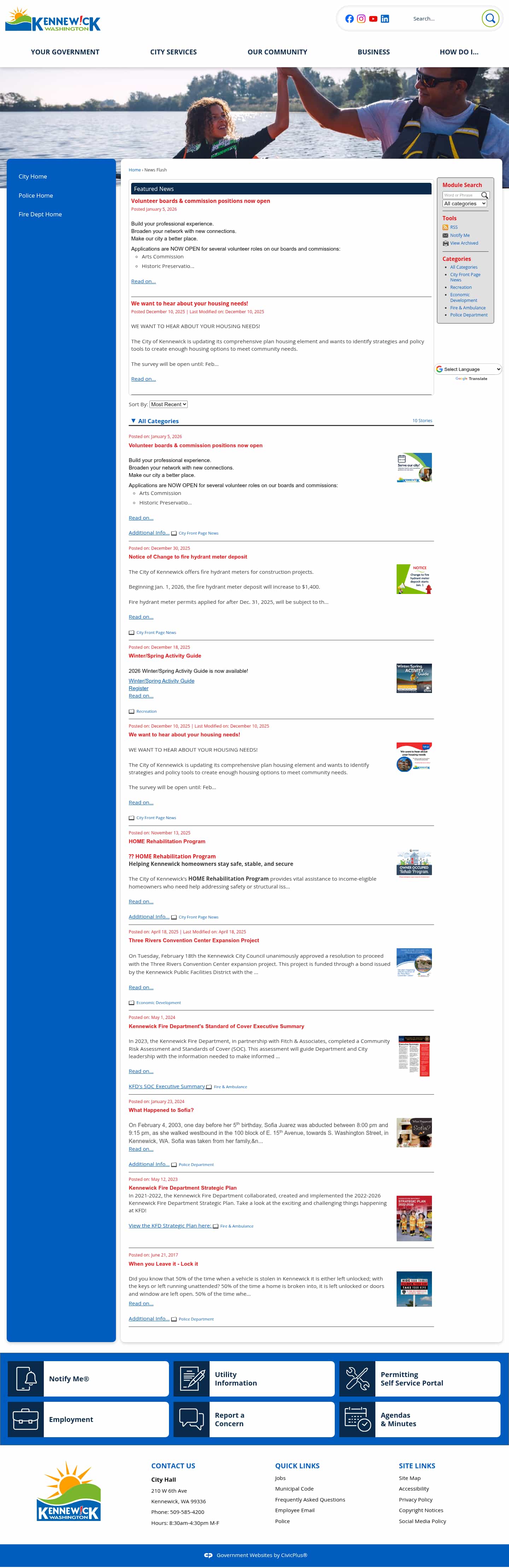 Latest website image capture