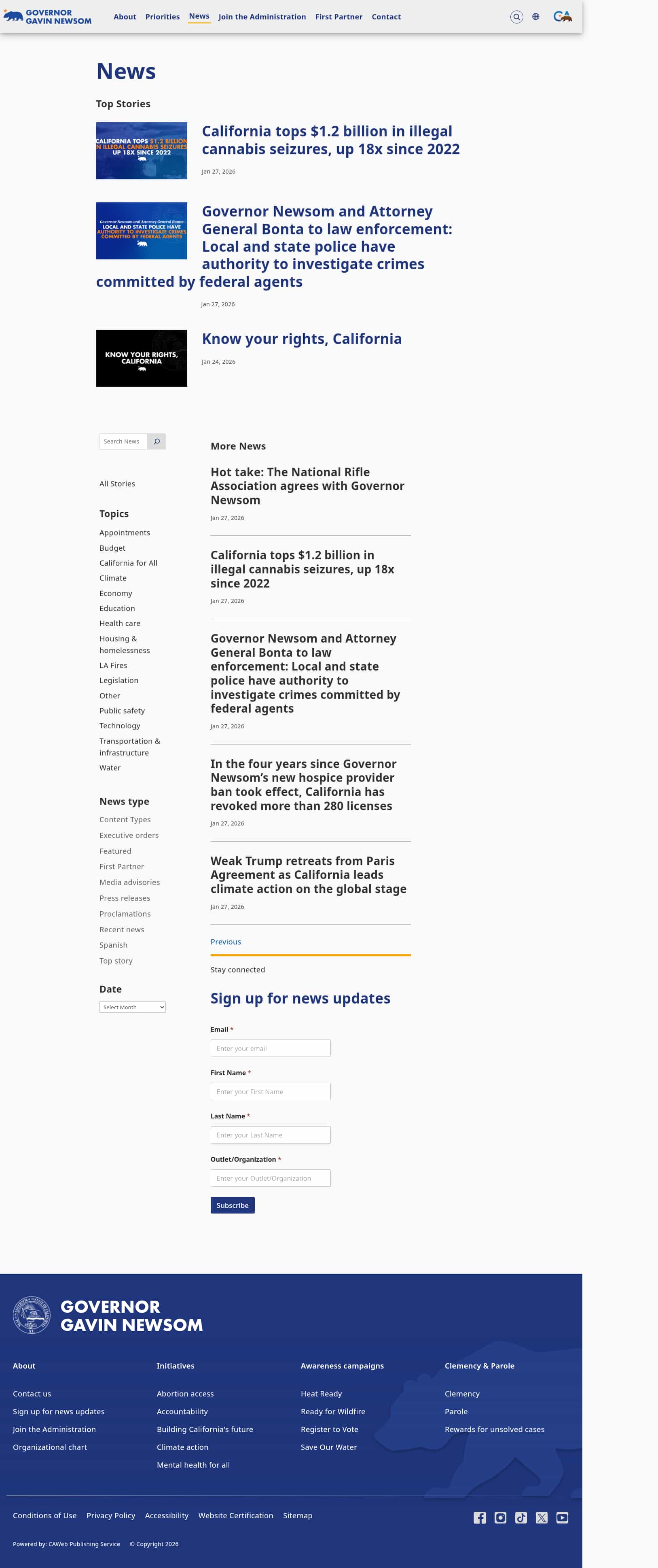 Latest website image capture