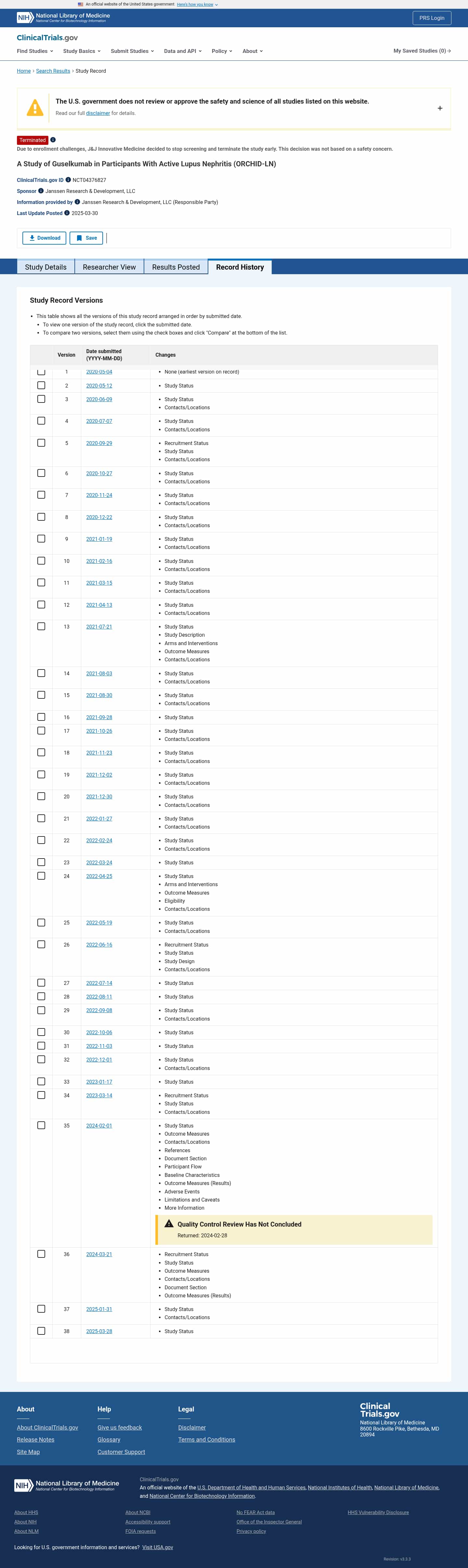 Latest website image capture