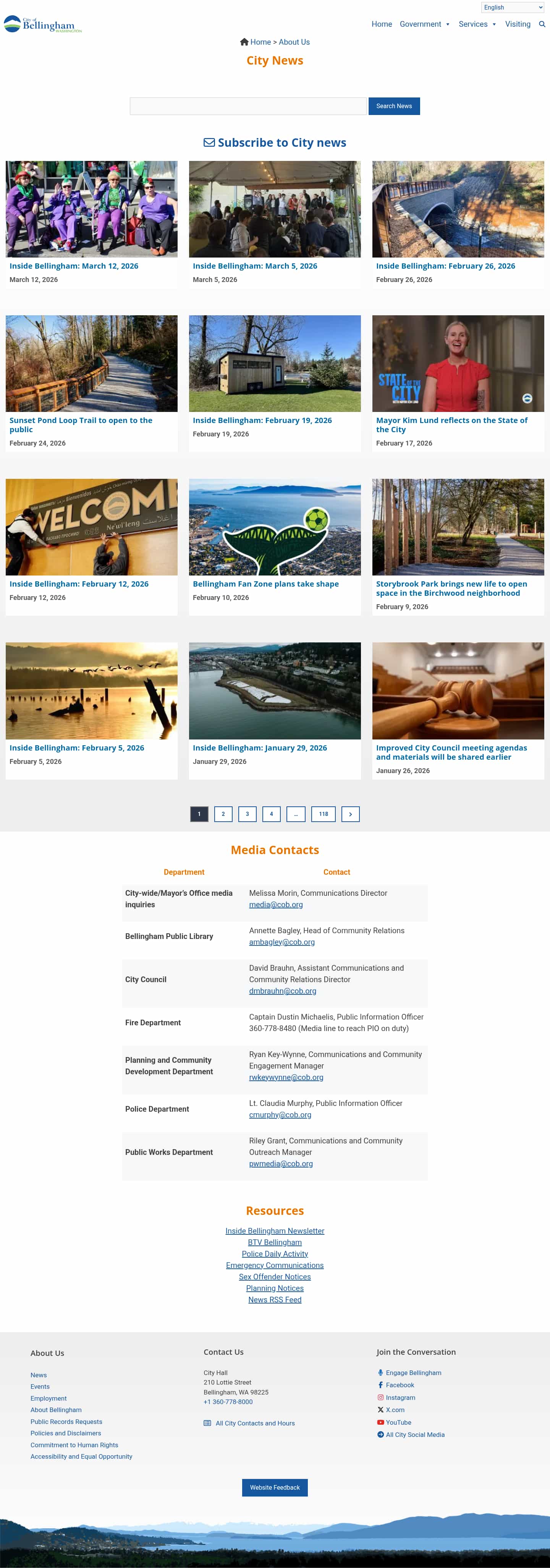 Latest website image capture