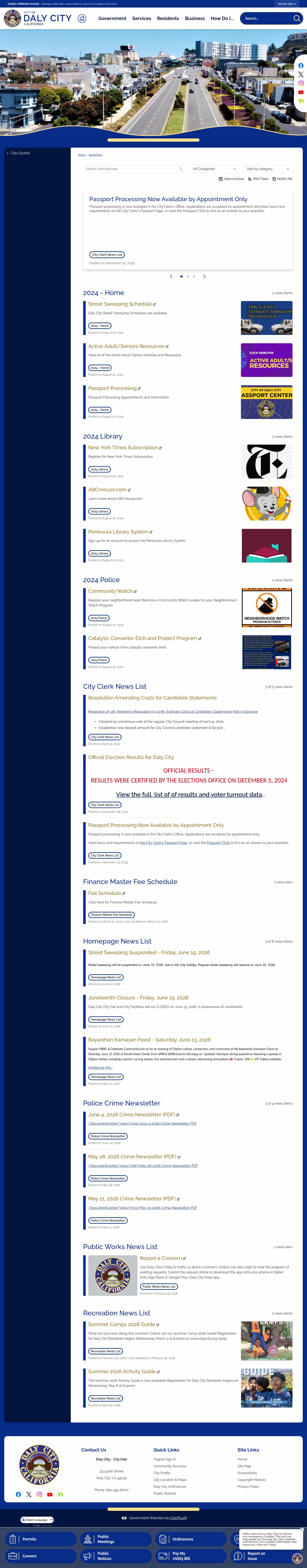 Latest website image capture