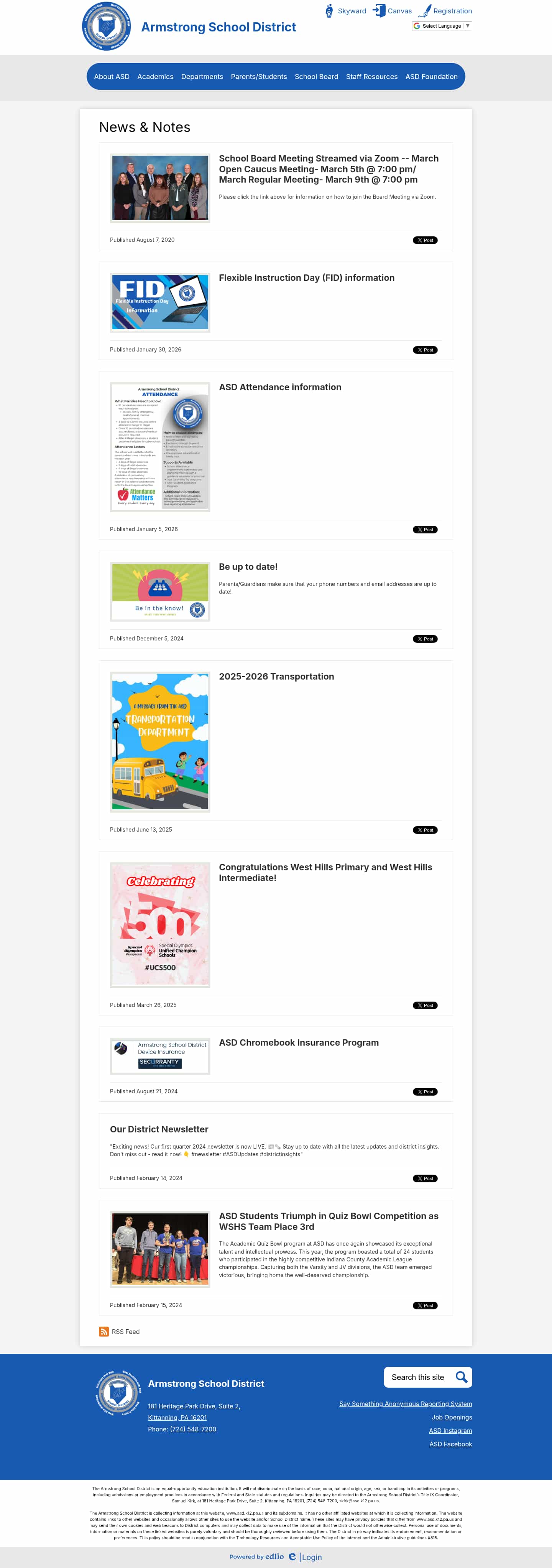 Latest website image capture