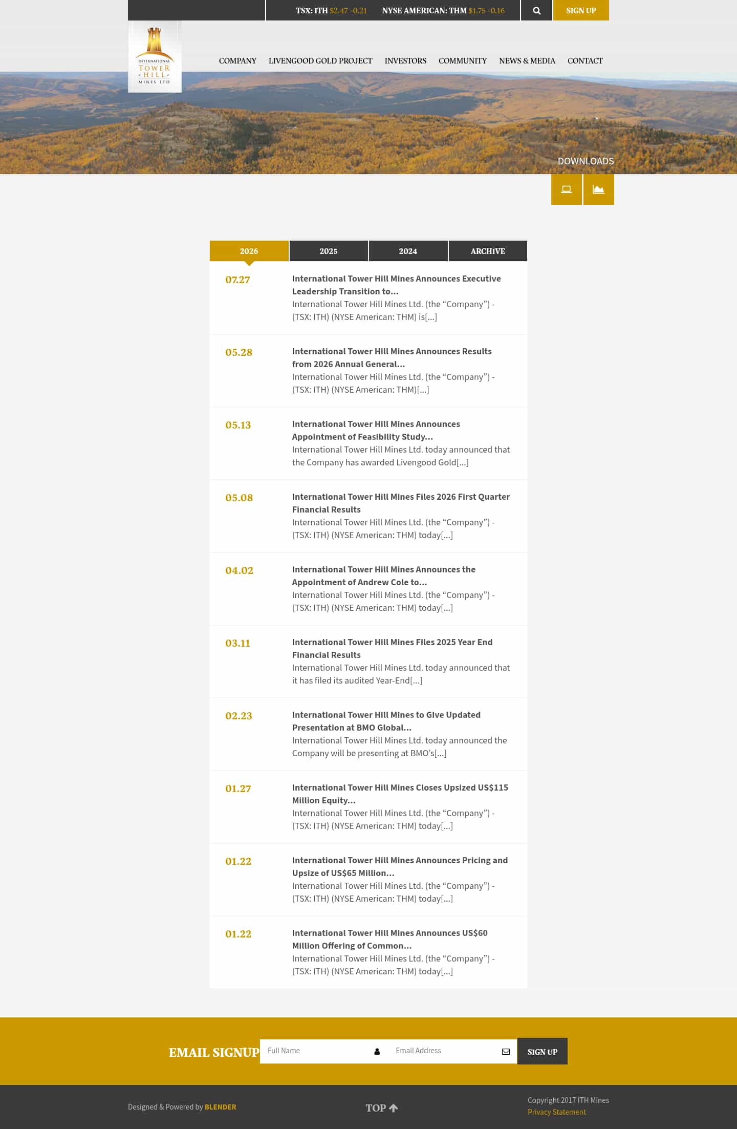 Latest website image capture