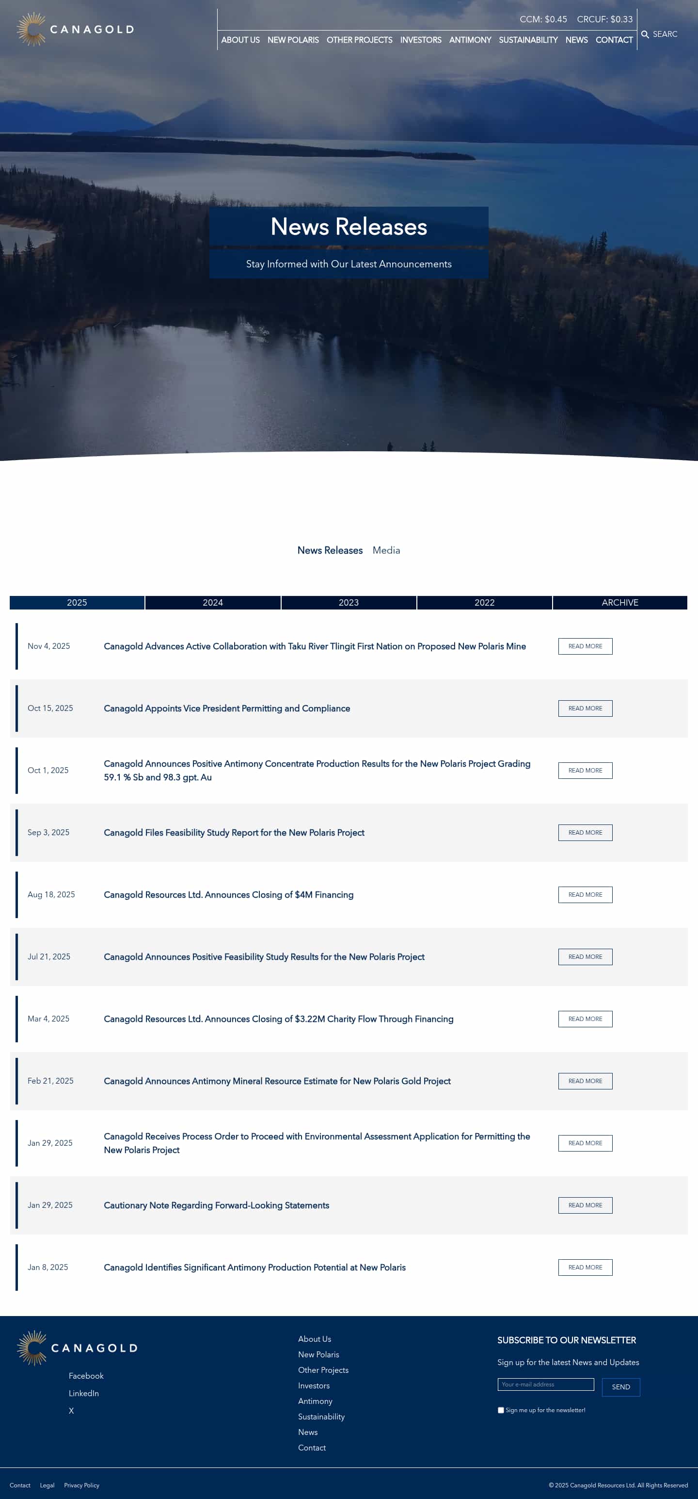 Latest website image capture