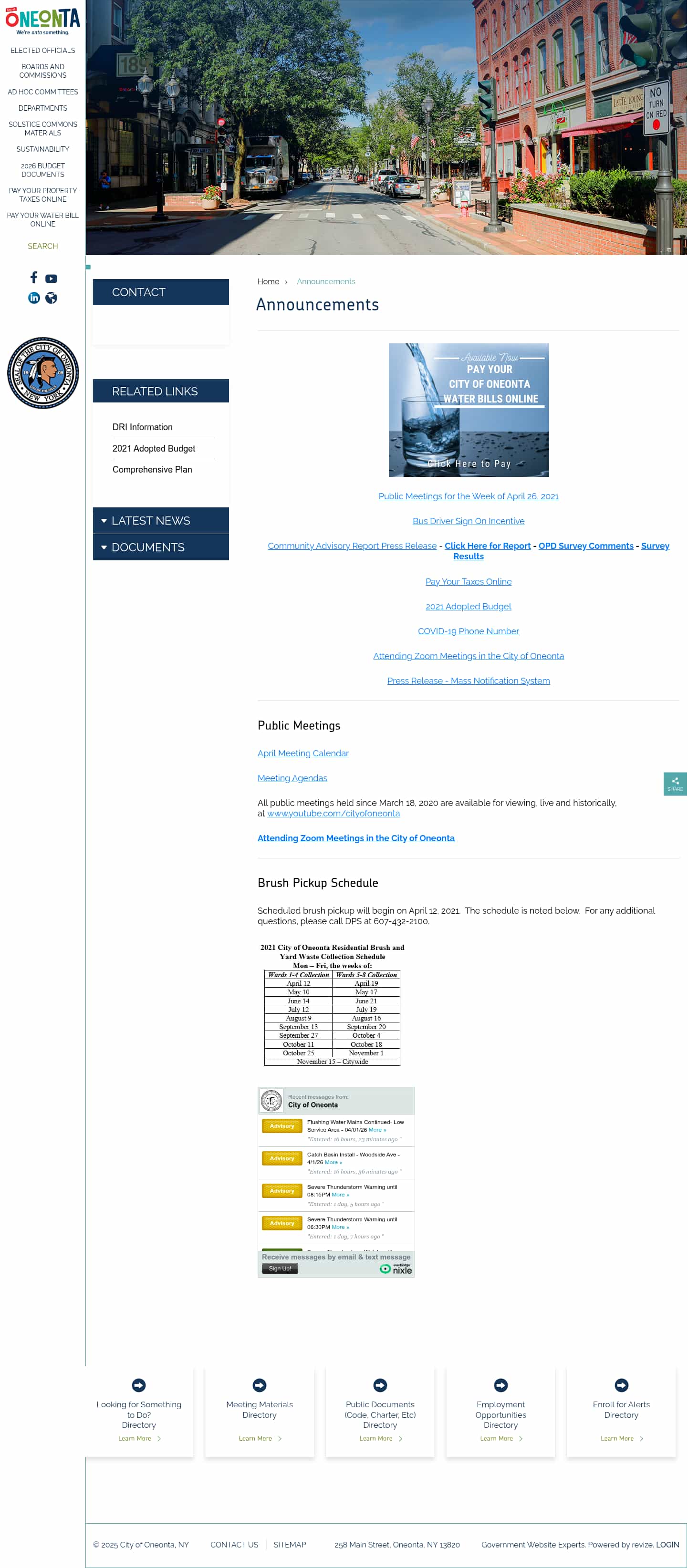 Latest website image capture